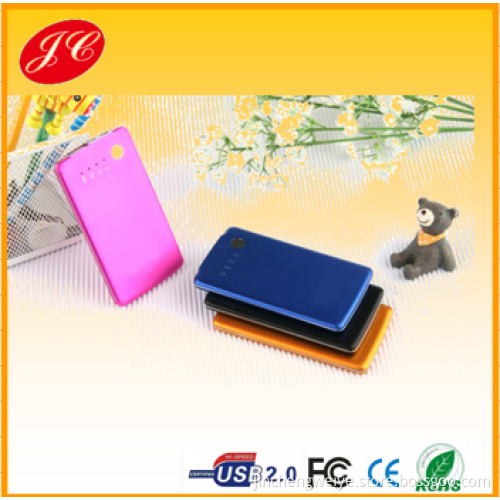 Ultrathin Power Bank 4000mAh with LED Light